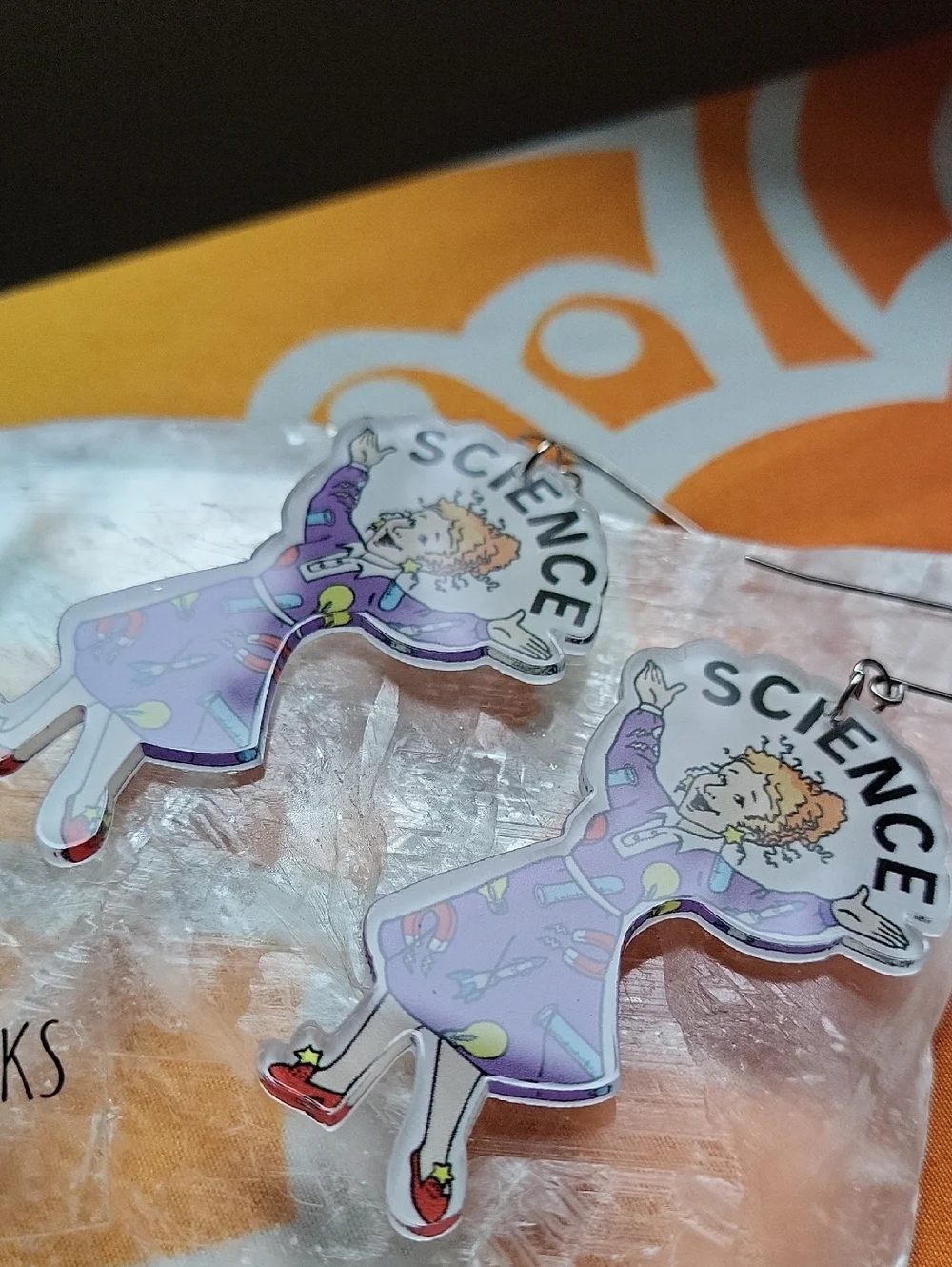 Ms. Frizzle Science Earrings